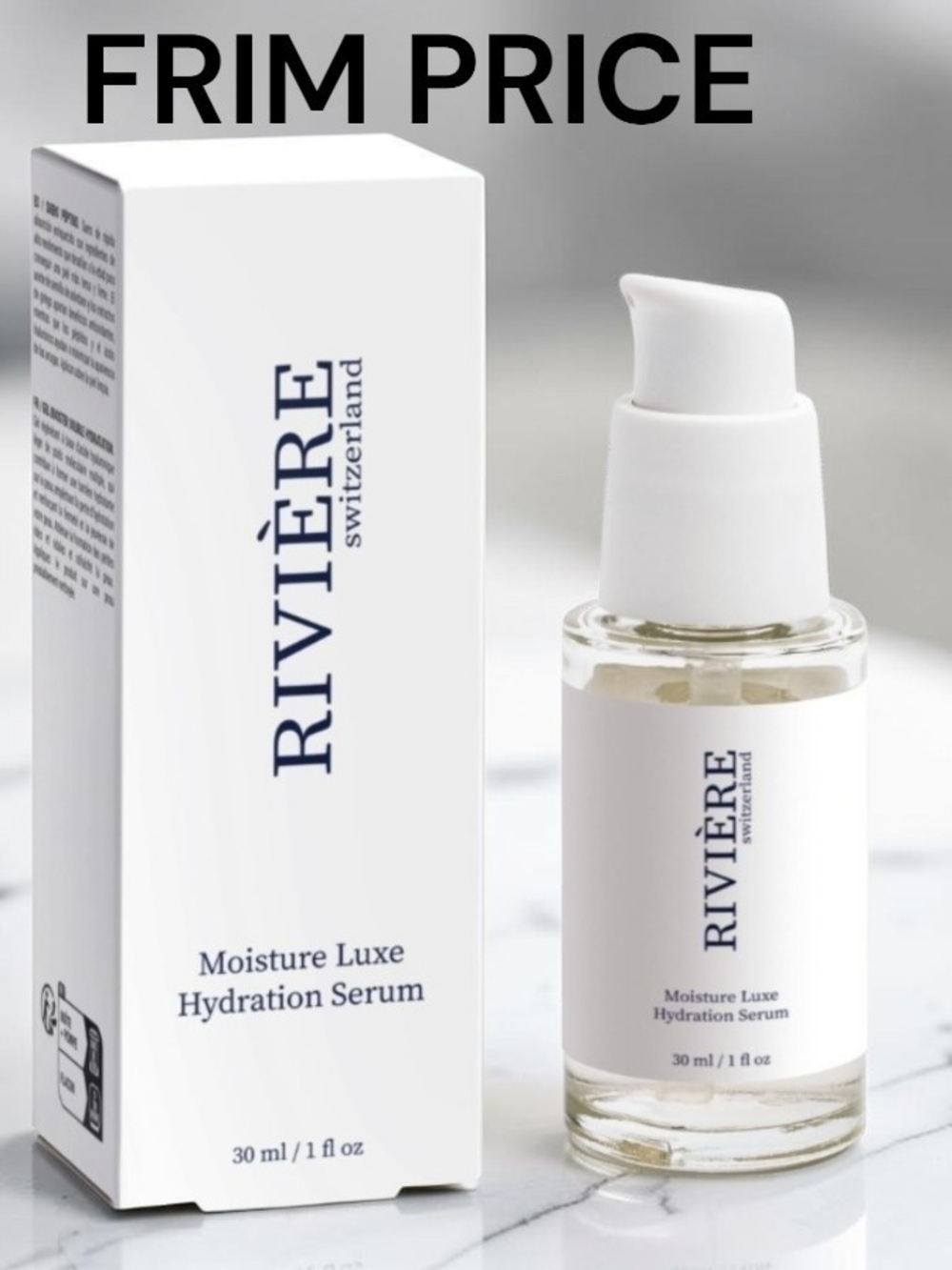 RIVIÈRE Moisture Luxe Hydration Serum — White